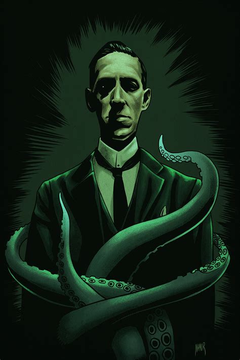 Hp Lovecraft Digital Rillustration