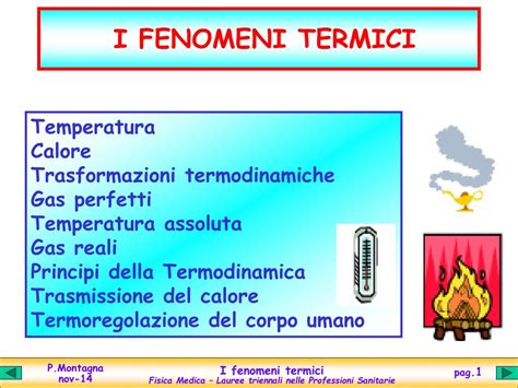 Ppt I Fenomeni Termici Powerpoint Presentation Free Download Id