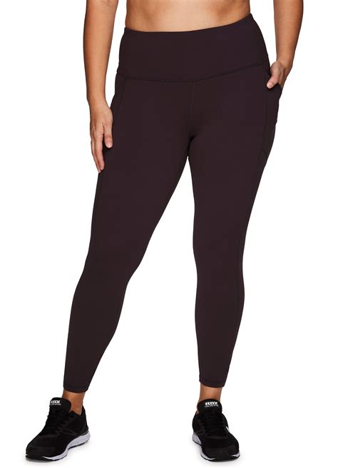 Rbx Active Womens Plus Size High Waist Ultra Hold Squat Proof Legging
