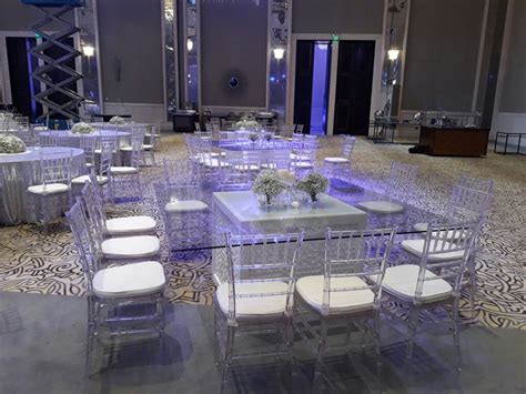 Chair selections include gold chiavari chairs, as well as wooden chairs with ivory cushions. Clear Acrylic Chiavari Chair for rent or sale within Dubai ...
