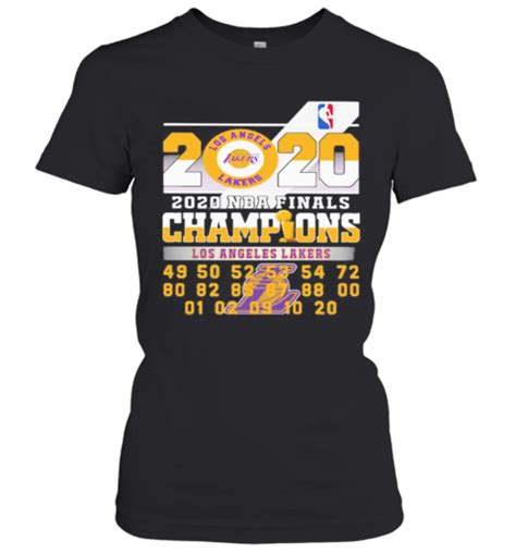 Kann gerne vor ort angesehen werden. 2020 Nba Finals Champions Los Angeles Lakers T-Shirt ...
