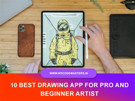 10 Best Drawing App For Pro And Beginner Artist W3codemasters