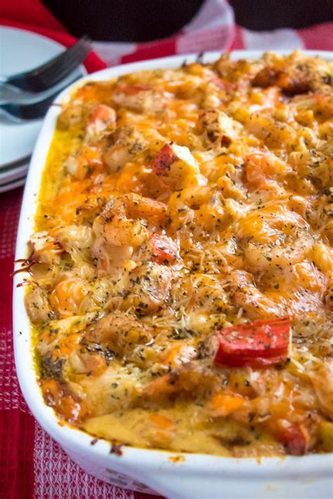 Cajun Shrimp And Crab Mac And Cheese ~ Recipe Queenslee