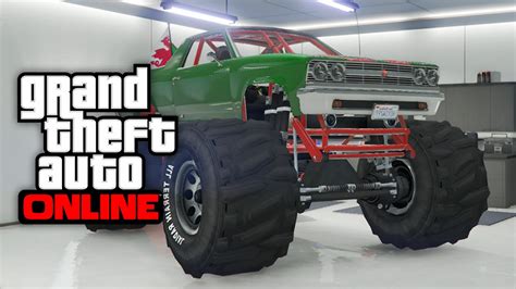 Gta 5 Online How To Store The Marshall Monster Truck In Your Garage