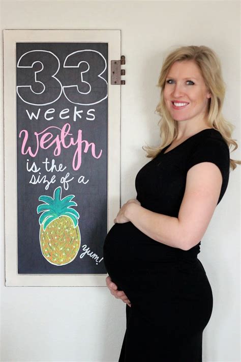 Precious And Pleasant Riches 33 Week Baby Bump