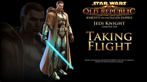 You can do this content after october 27 if you don't start the new storyline. SWTOR Knights of the Fallen Empire: Chapter 8 - Taking Flight:Jedi Knight Story - YouTube