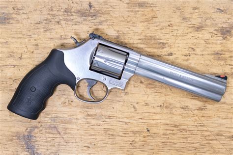 Smith And Wesson Model 686 357 Mag Police Trade In Revolver 6 Inch