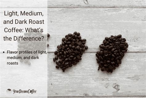 Light Medium And Dark Roast Coffee Whats The Difference