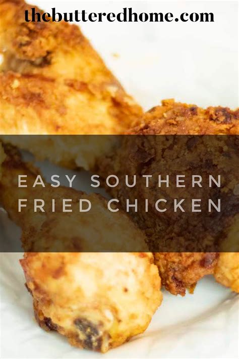 This cajun fried chicken is a spicy fried chicken with southern spices and a buttermilk bath that folks are calling the best they've ever had. Easy Southern Fried Chicken | Recipe in 2020 | Southern fried chicken, Fried chicken, Food