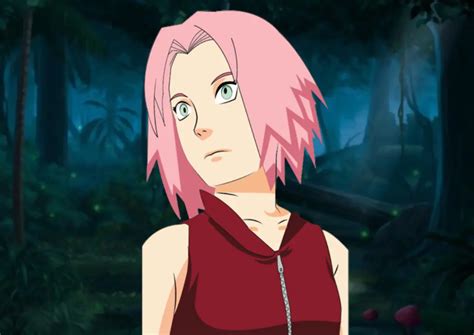 How To Draw Sakura Haruno Drawing In 9 Easy Steps