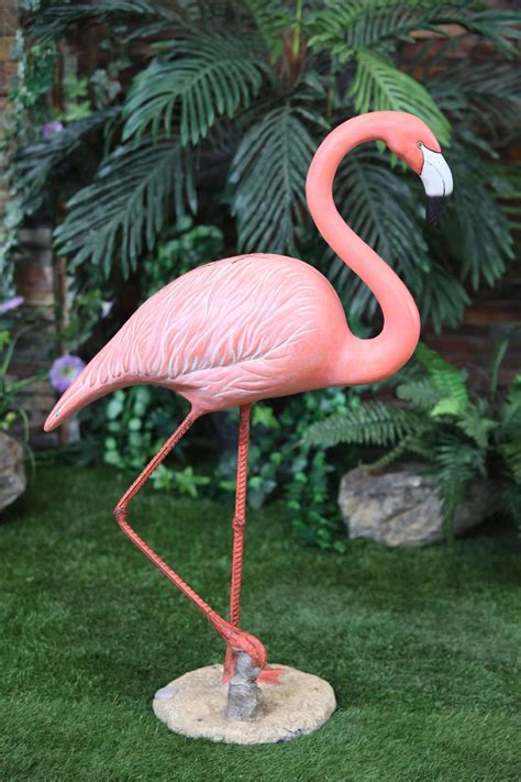 This Large Flamingo Statue Is The Closest Youll Ever Get To Having The
