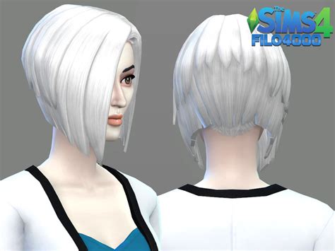 Filo4000s White Hair Recolor 15 Base Game Style