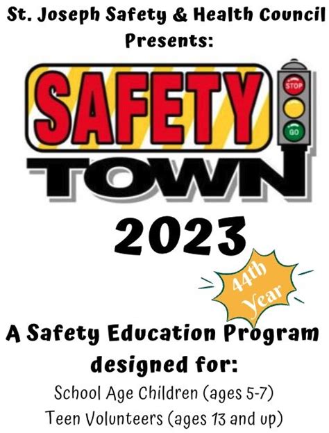 Safety Town — St Joseph Safety And Health Council