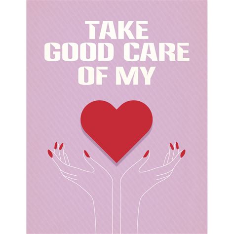 Take Good Care Of My Heart Card Shop The Whitney Houston Boutique