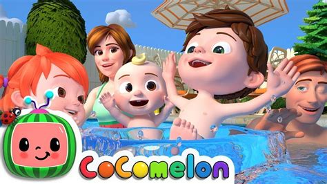 Swimming Song Cocomelon Abckidtv More Nursery Rhymes Youtube