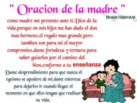Frases Y Algo Mas Oracion De La Madre