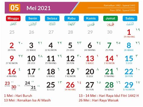 Kalender Tahun 2012 Lengkap Dengan Weton