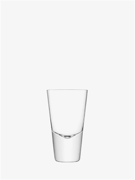 Vodka Glass X 2 100ml Clear Bar Collection Lsa Drinkware