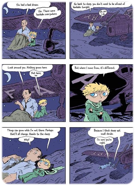 Page Of The Graphic Novel The Little Prince By Joann Sfar Original