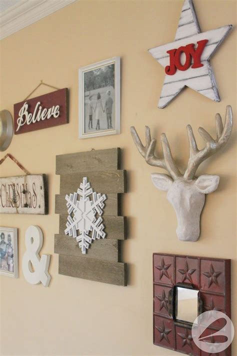 Holiday Gallery Wall Homemade Heather Diy Crafts Christmas