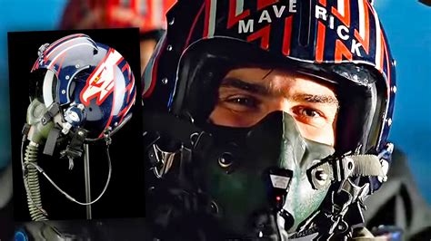 Tom Cruises Original “maverick” Fighter Pilot Helmet From Top Gun Is