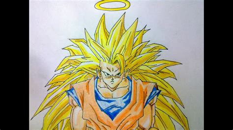 Dibujos De Goku Fase 3 Paso A Paso Imagesee