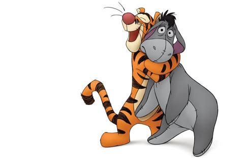 Tigger And Eeyore From Winnie The Pooh Wallpaper Click Picture For