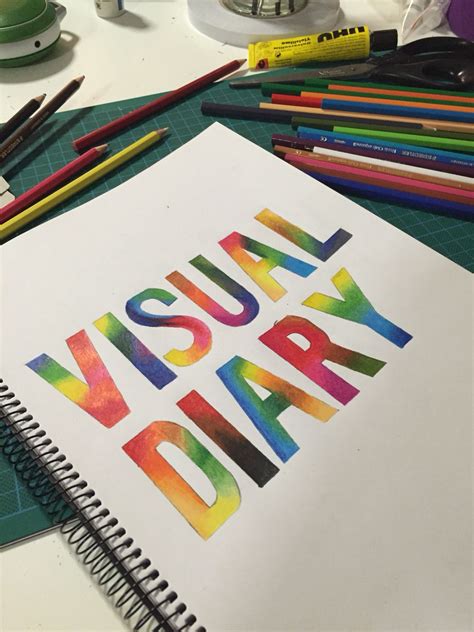 My Design Visual Diary Cover Diary Covers Visual Diary University