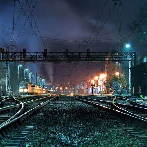 Train Station At Night Aesthetic Desearimposibles