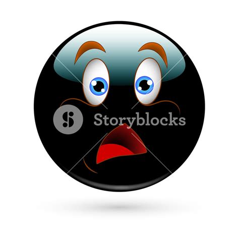 Shocked Smiley Face Royalty Free Stock Image Storyblocks