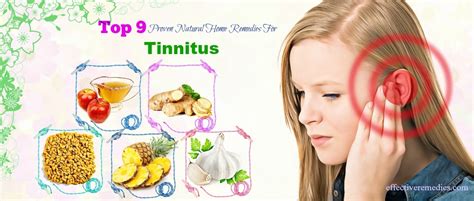 Top 9 Proven Natural Home Remedies For Tinnitus Ears Ringing