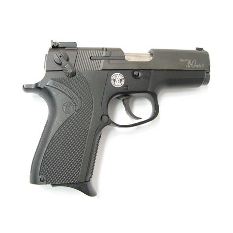 Smith And Wesson Shorty 40 Mk3 40 Sandw Caliber Pistol Performance Center