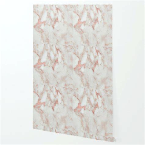 Blush Pink Wallpaper Marble Metallic Blush Pink And Art Paper