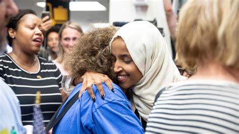Ilhan Omar Returns To Minneapolis For Heros Welcome The New York Times