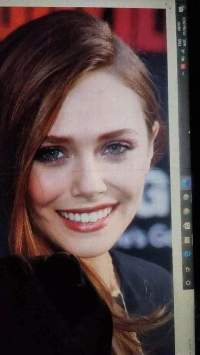 Elizabeth Olsen Cum Tribute Xhamster