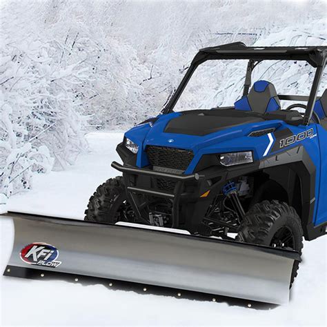 72 Pro S Straight Snow Plow Kit With 2500 Lb Utv Series Winch