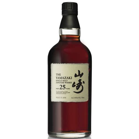 Suntory Yamazaki 25 Year Old Single Malt Japanese Whisky 750ml