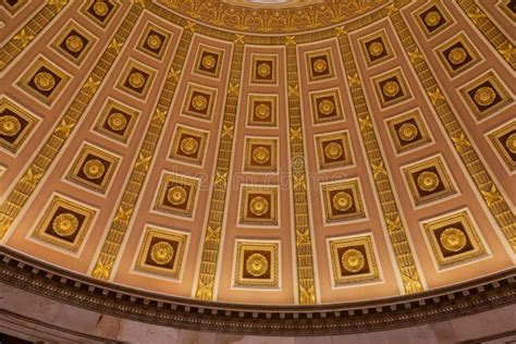Congress Library Rotunda Washington Stock Photo Image Of United