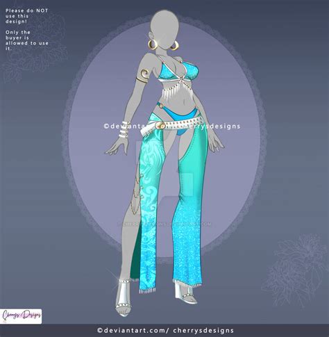 Closed 24h Auction Outfit Adopt 1524 By Cherrysdesigns On Deviantart
