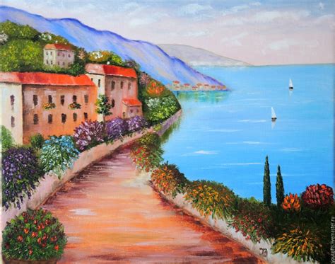 Mediterranean Oil Painting At Explore Collection