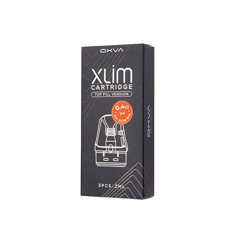 Oxva Xlim Top Fill Cartridge 3pcspack