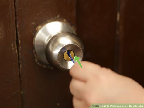 Unfold first paperclip into the lock pick. 3 Ways to Pick Locks on Doorknobs - wikiHow