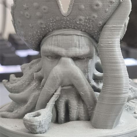 Free Stl File Davy Jones Bust・3d Printing Model To Download・cults