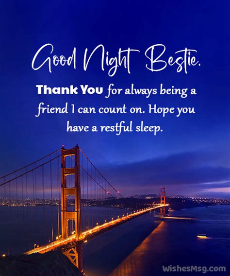 125 Good Night Messages For Friends Wishes And Quotes