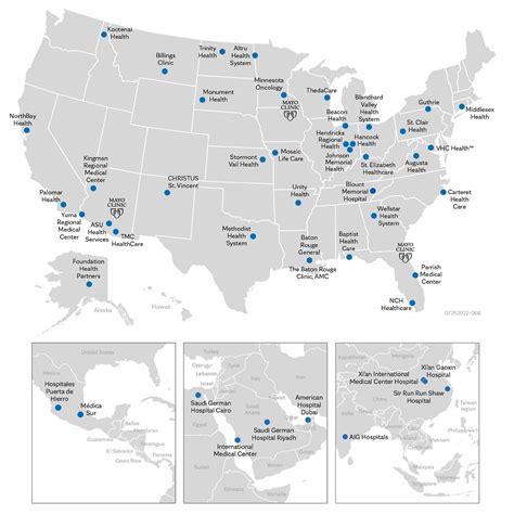 Mayo Clinic Care Network Map About Us Mayo Clinic