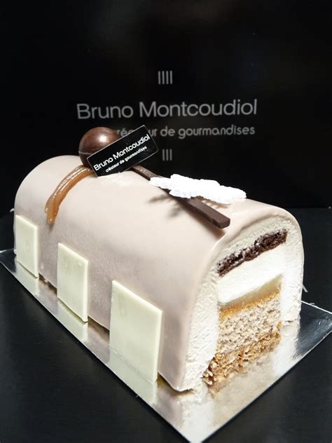 Bûche Fudji Bruno Montcoudiol Pâtisserie