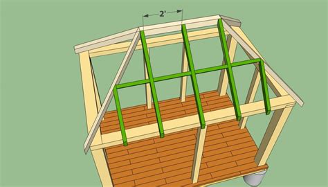 Rectangular Gazebo Plans Howtospecialist How To Build Step By Step