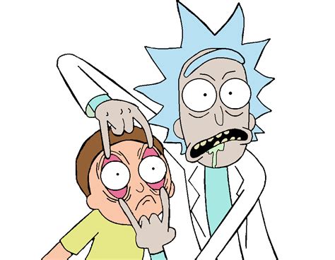 Rick And Morty Monsters Transparent Png Stickpng