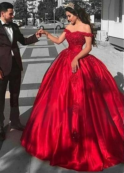 off the shoulder red prom dresses with appliques · dressydances · online store powered by storenvy