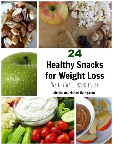 24 Healthy Snacks For Weight Watchers W Smartpoints